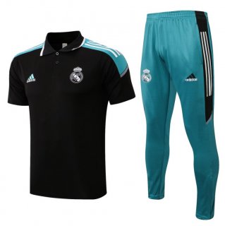 Polo + Pantalones Real Madrid 2021/22 (Black)
