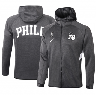 Chaqueta con capucha Philadelphia 76ers - Black