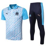 Polo + Pantalones Olympique Marsella 2020/21 (Azul)
