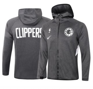 Chaqueta con capucha LA Clippers - Black