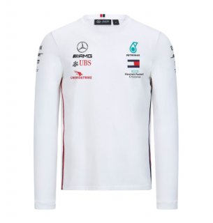 Camiseta Mercedes AMG Petronas 2020 ML - Blanco