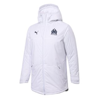 Chaqueta acolchada Olympique Marsella 2020/21 - Blanca