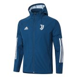 Chaqueta impermeable con capucha Juventus 2020/21 - Azul