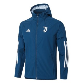Chaqueta impermeable con capucha Juventus 2020/21 - Azul