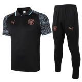 Polo + Pantalones Manchester City 2020/21 - Negro