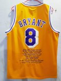 Kobe Bryant, Los Angeles Lakers - Special Edition [Amarilla]