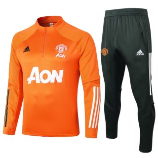 Chándal Manchester United 2020/21-Naranja - NIÑOS