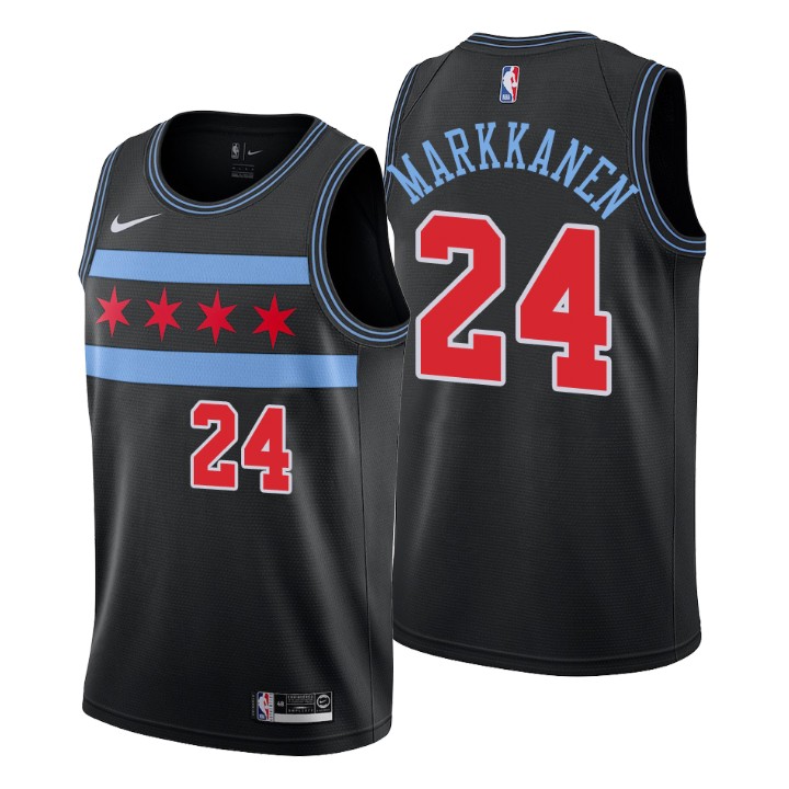 Lauri Markkanen, Chicago Bulls 2018/19 - City Edition - Haga click en la imagen para cerrar