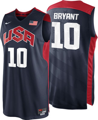 Kobe Bryant, Selección USA 2012 [Azul] - Haga click en la imagen para cerrar