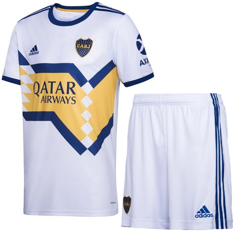 Boca Juniors 2a Equipación 2020/21 Kit Junior - Haga click en la imagen para cerrar
