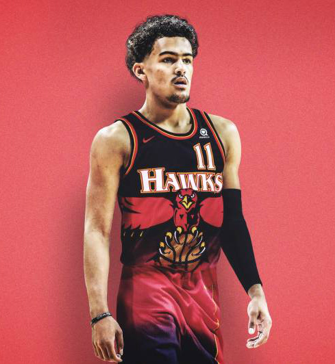 Trae Young, Atlanta Hawks - Retro - Haga click en la imagen para cerrar