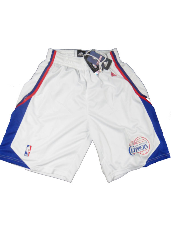 Pantalones Los Angeles Clippers [Blanco] - Haga click en la imagen para cerrar