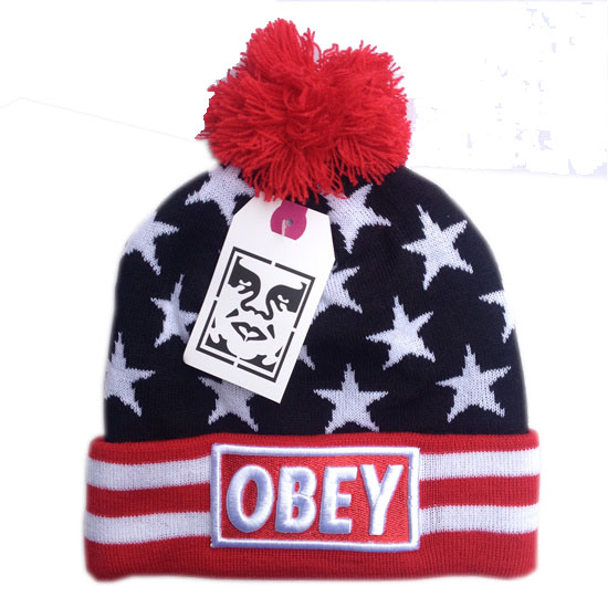 Gorro OBEY USA Flag - Haga click en la imagen para cerrar