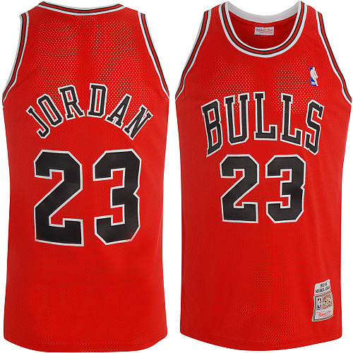 Michael Jordan, Chicago Bulls [Roja] - Haga click en la imagen para cerrar