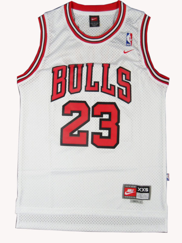 Michael Jordan, Chicago Bulls [Blanca] - Haga click en la imagen para cerrar