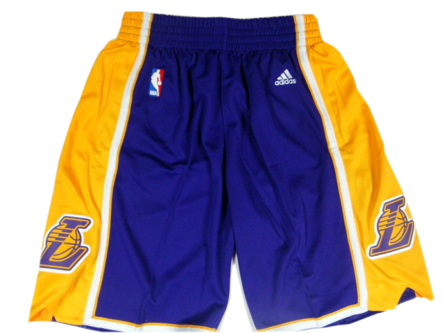 Pantalones Los Angeles Lakers [Púrpura] - Haga click en la imagen para cerrar