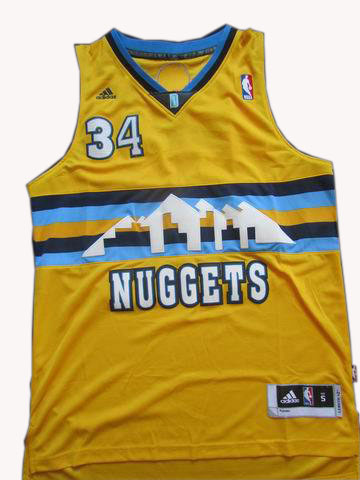 JaVale McGee, Denver Nuggets [Amarilla] - Haga click en la imagen para cerrar
