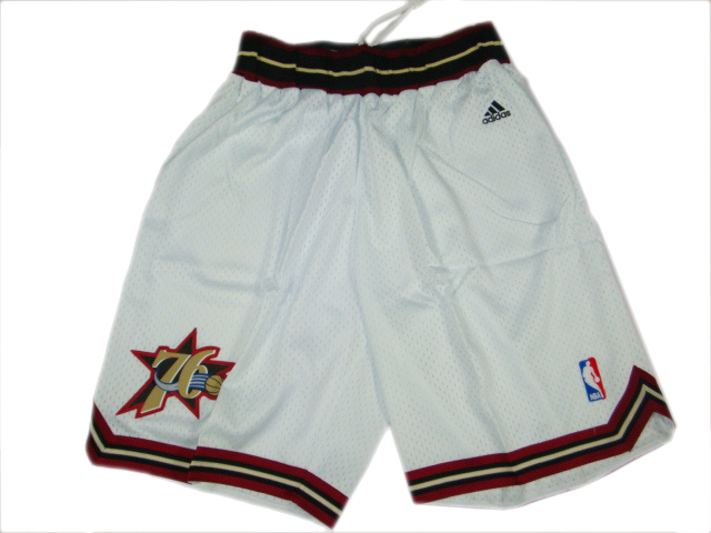 Pantalones Philadelphia 76ERS [Blanco] - Haga click en la imagen para cerrar