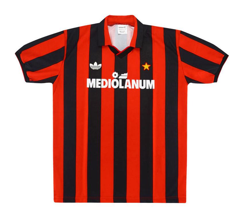 Camiseta AC Milan 1990/91 - Haga click en la imagen para cerrar