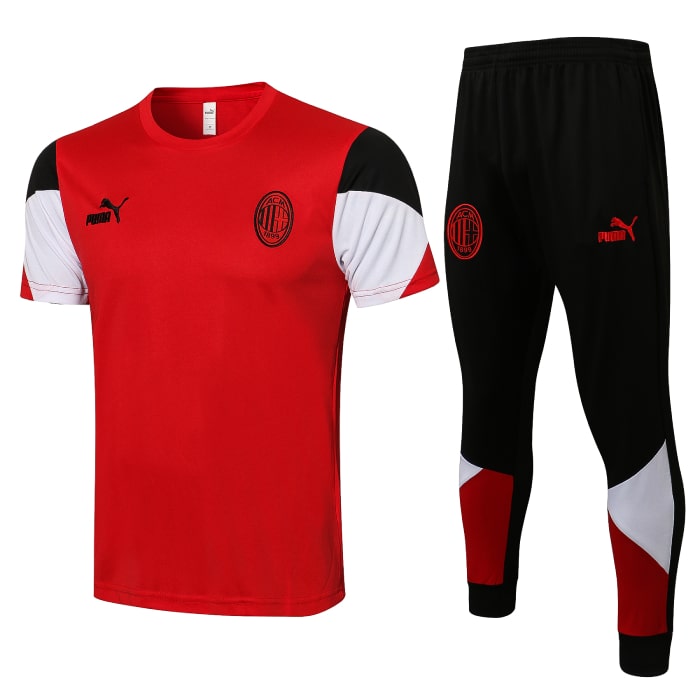 Camiseta + Pantalones AC Milan 2021/22 "Red" - Haga click en la imagen para cerrar