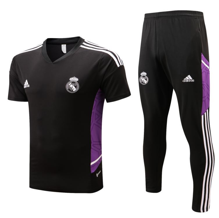 Camiseta + Pantalones Real Madrid 2022/23 (Black) - Haga click en la imagen para cerrar