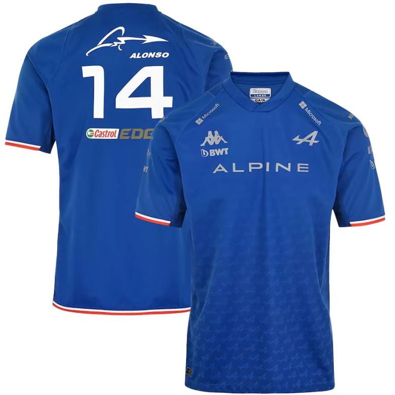 Camiseta Alpine F1 Team 2022 - Fernando Alonso - Haga click en la imagen para cerrar