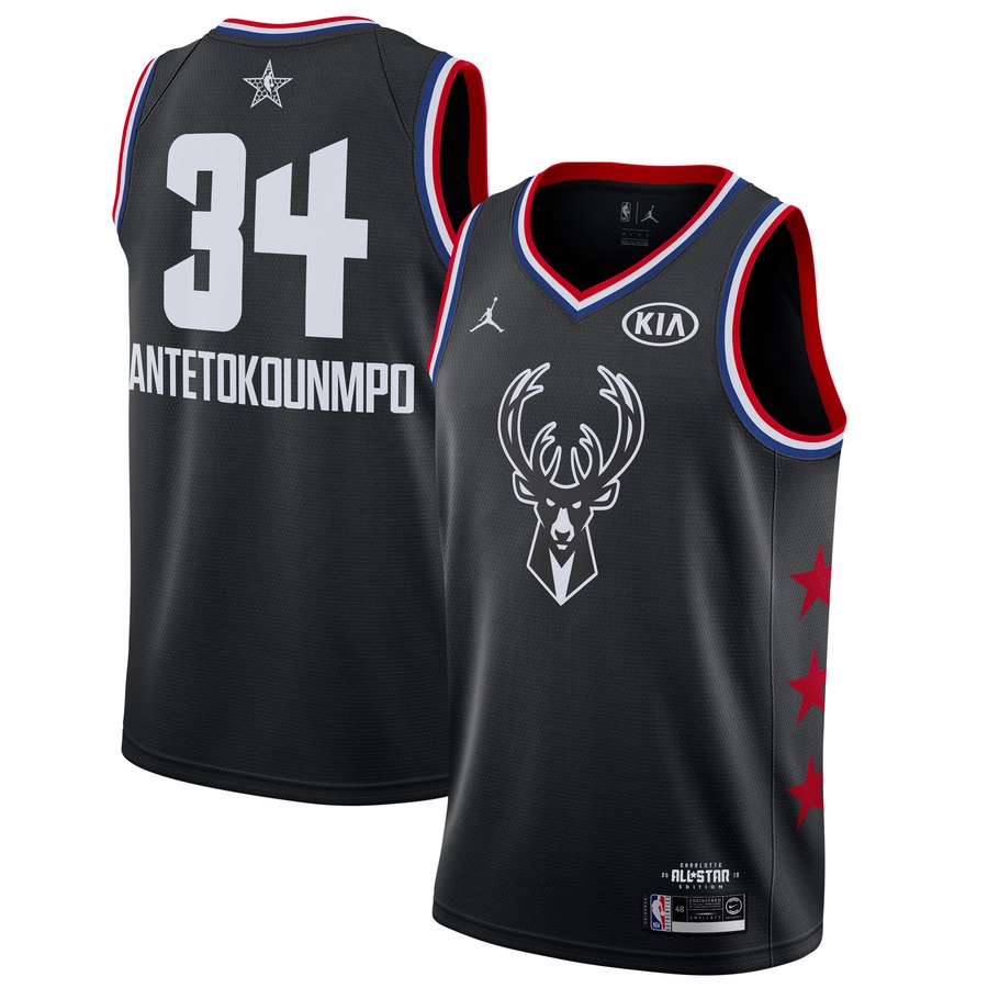 Giannis Antetokounmpo - 2019 All-Star Black - Haga click en la imagen para cerrar