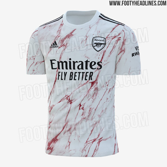 Arsenal 2a Equipación 2020/21 - Haga click en la imagen para cerrar