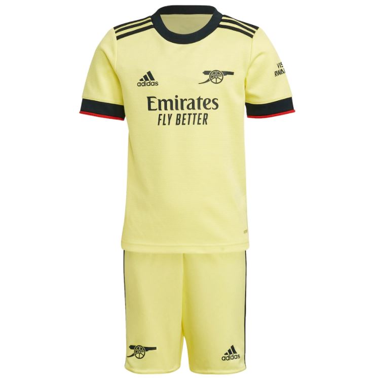 Arsenal 2a Equipación 2021/22 - NIÑOS - Haga click en la imagen para cerrar