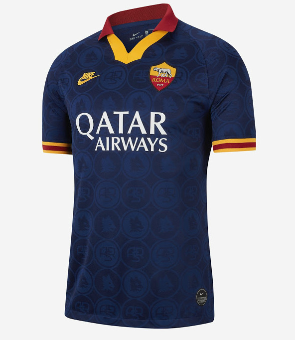 AS Roma 3a Equipación 2019/20 - Haga click en la imagen para cerrar