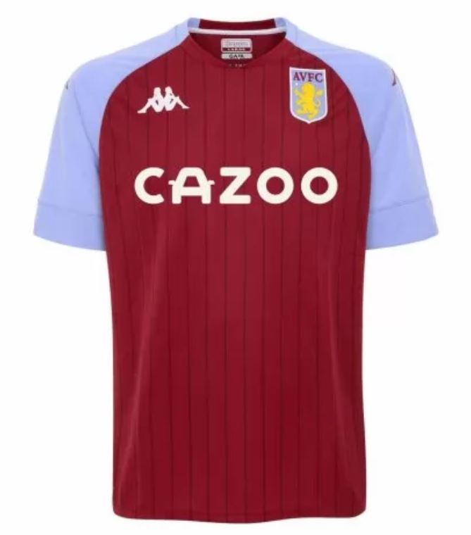 Aston Villa 1a Equipación 2020/21 - Haga click en la imagen para cerrar
