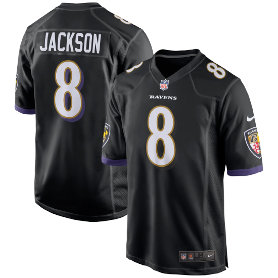 Lamar Jackson, Baltimore Ravens - Black - Haga click en la imagen para cerrar