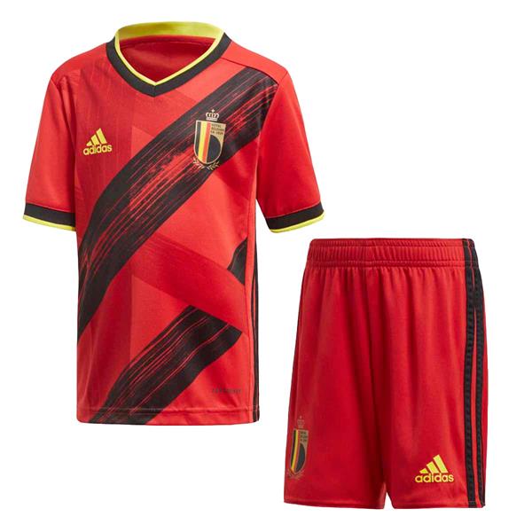 Bélgica 1a Equipación 2020 Kit Junior - Haga click en la imagen para cerrar