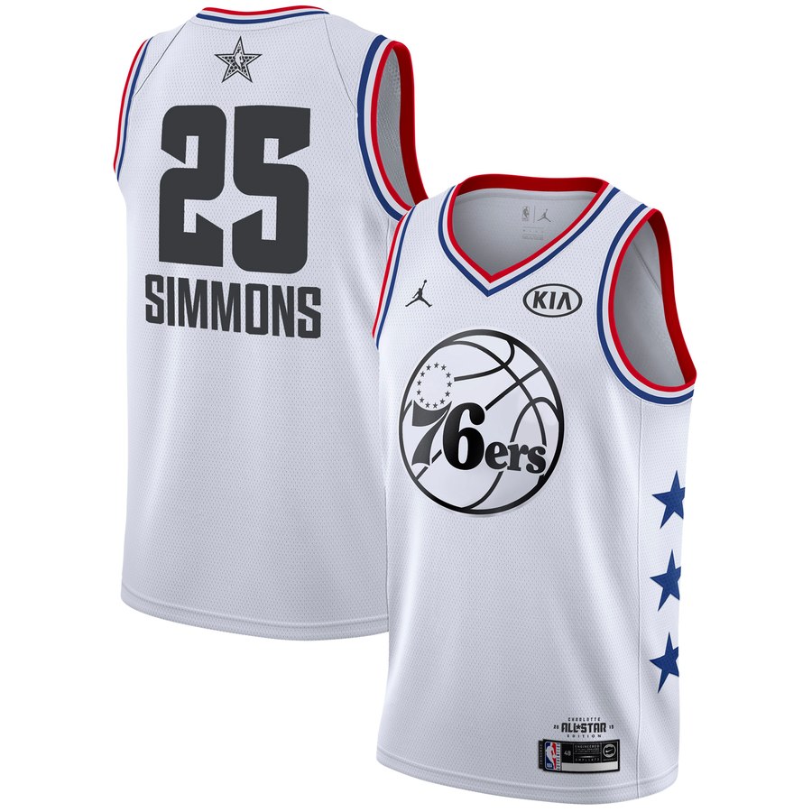Ben Simmons - 2019 All-Star White - Haga click en la imagen para cerrar