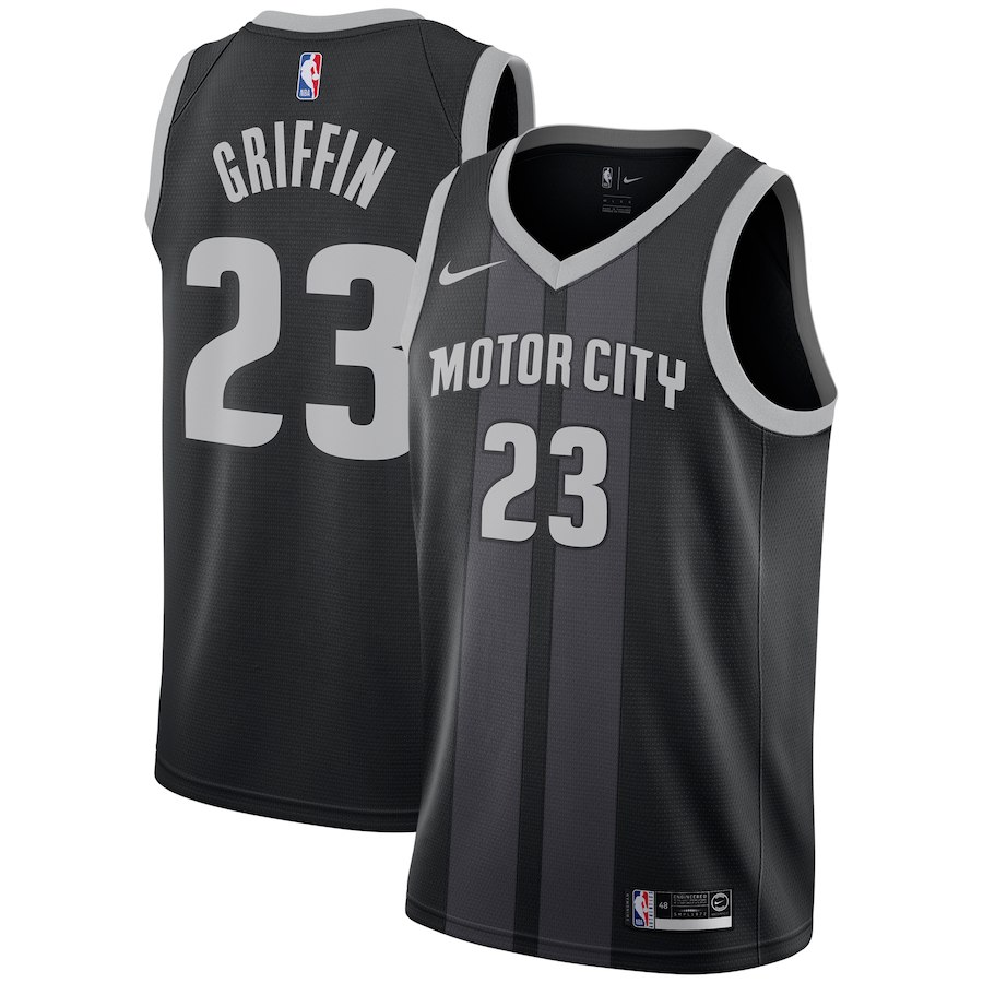 Blake Griffin, Detroit Pistons 2018/19 - City Edition - Haga click en la imagen para cerrar