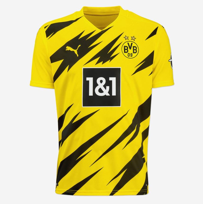 Borussia Dortmund 1a Equipación 2020/21 - Haga click en la imagen para cerrar
