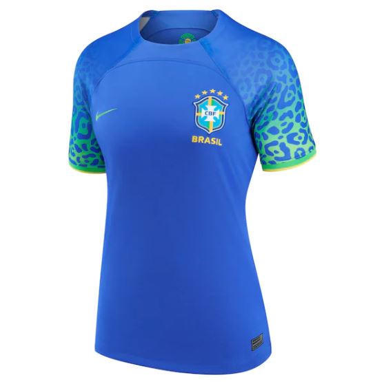 Brasil 2a Equipación 2022 - MUJER - Haga click en la imagen para cerrar