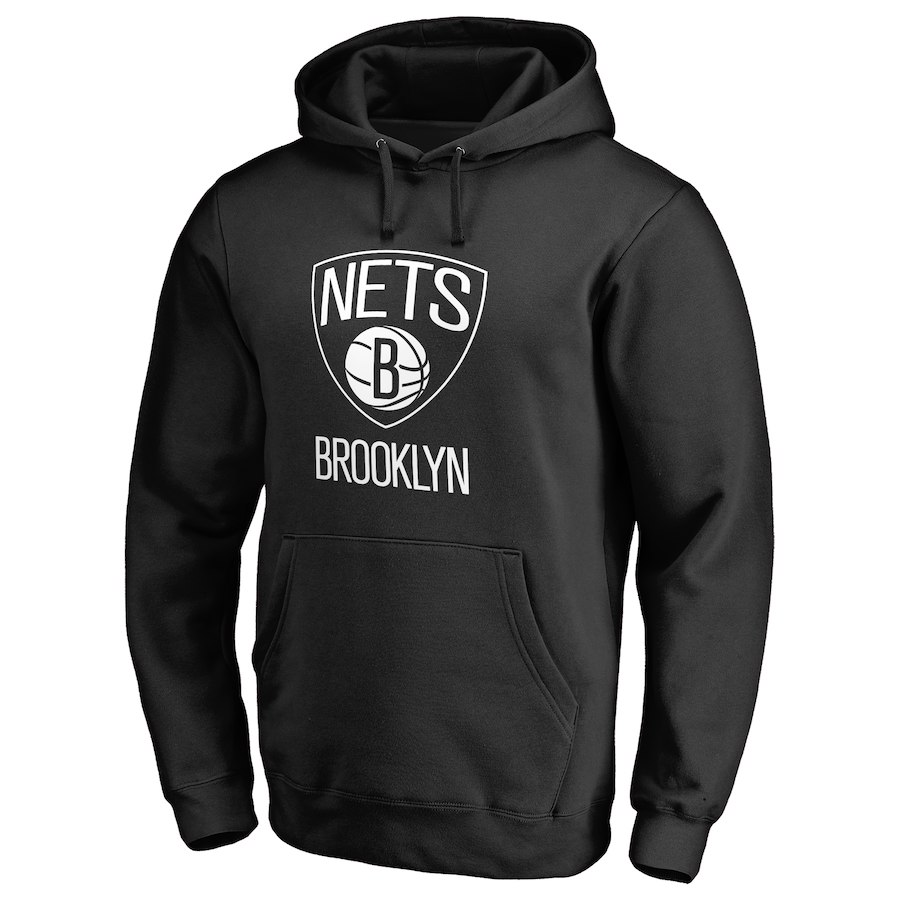 Sudadera Brooklyn Nets 2019 - Negra - Haga click en la imagen para cerrar