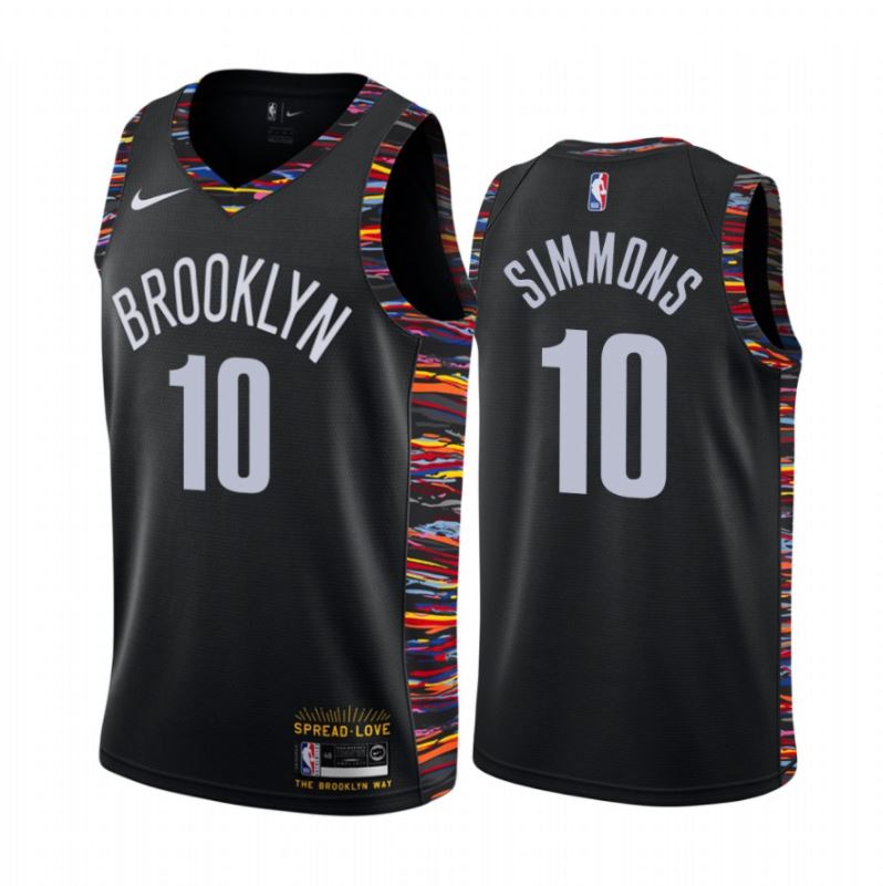 Ben Simmons, Brooklyn Nets 2020/21 - City Edition - Haga click en la imagen para cerrar