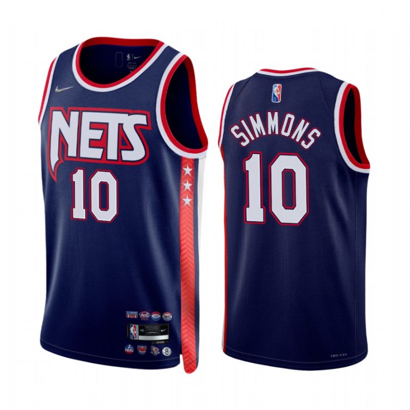 Ben Simmons, Brooklyn Nets 2021/22 - City Edition - Haga click en la imagen para cerrar