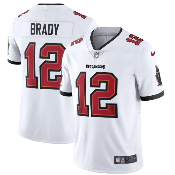Tom Brady, Tampa Bay Buccaneers - White - Haga click en la imagen para cerrar