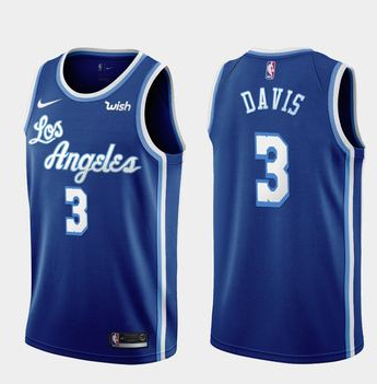 Anthony Davis, Los Angeles Lakers 2020/21 - Azul - Haga click en la imagen para cerrar