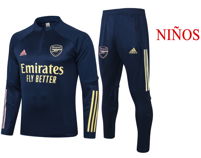Chándal Arsenal 2020/21 (Emirates) - NIÑOS - Haga click en la imagen para cerrar
