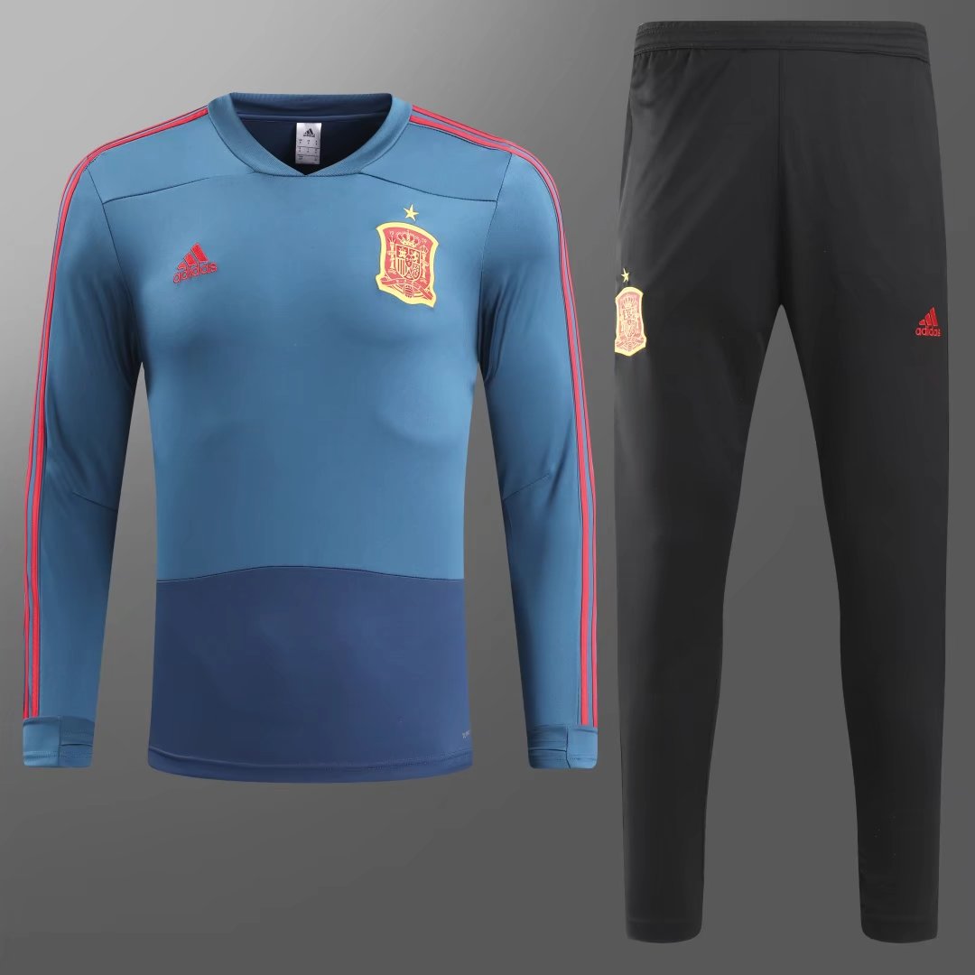 Chándal España 2018 (Azul) - Haga click en la imagen para cerrar