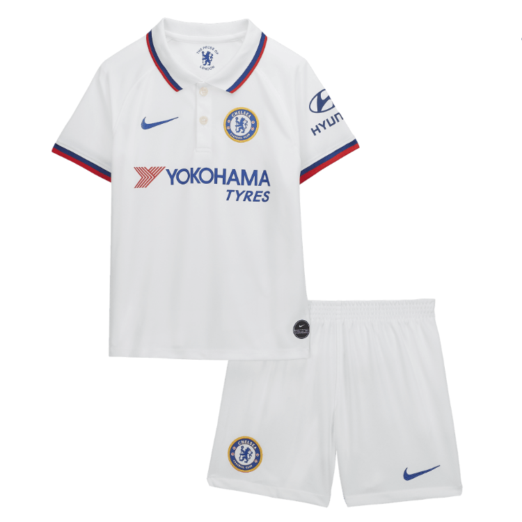 Chelsea 2a Equipación 2019/20 Kit Junior - Haga click en la imagen para cerrar