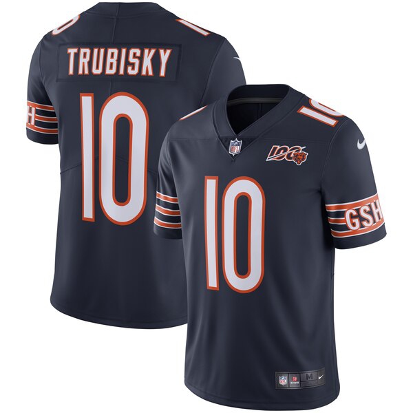 Mitchell Trubisky, Chicago Bears - Navy - Haga click en la imagen para cerrar