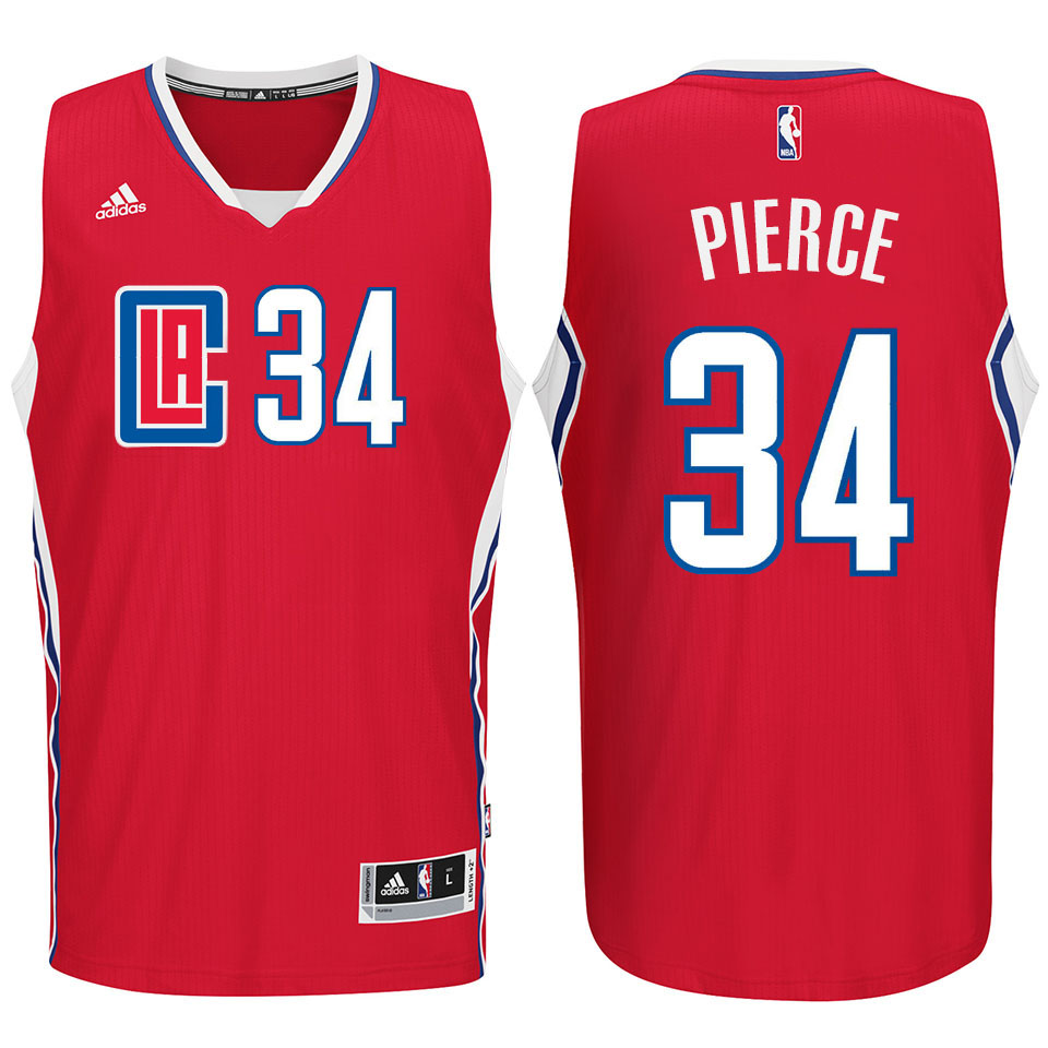 Paul Pierce, Los Angeles Clippers 2015 - Roja - Haga click en la imagen para cerrar