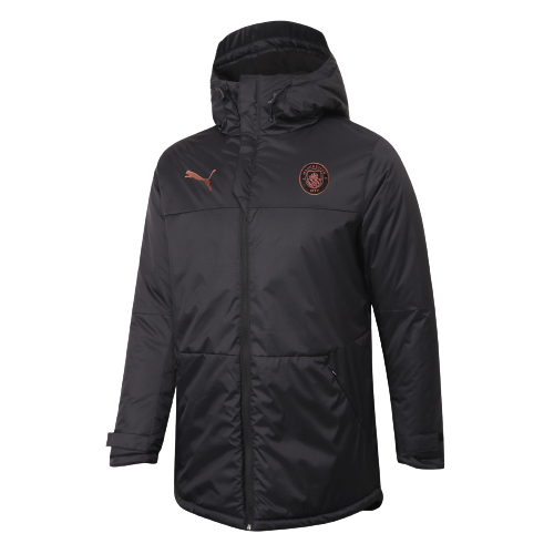 Chaqueta acolchada Manchester City 2020/21 - Negra - Haga click en la imagen para cerrar