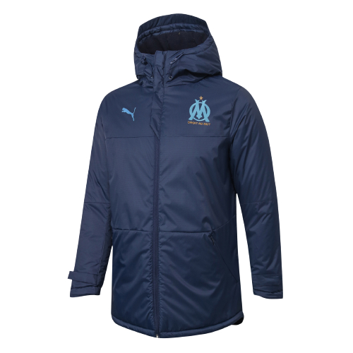 Chaqueta acolchada Olympique Marsella 2020/21 - Blue - Haga click en la imagen para cerrar