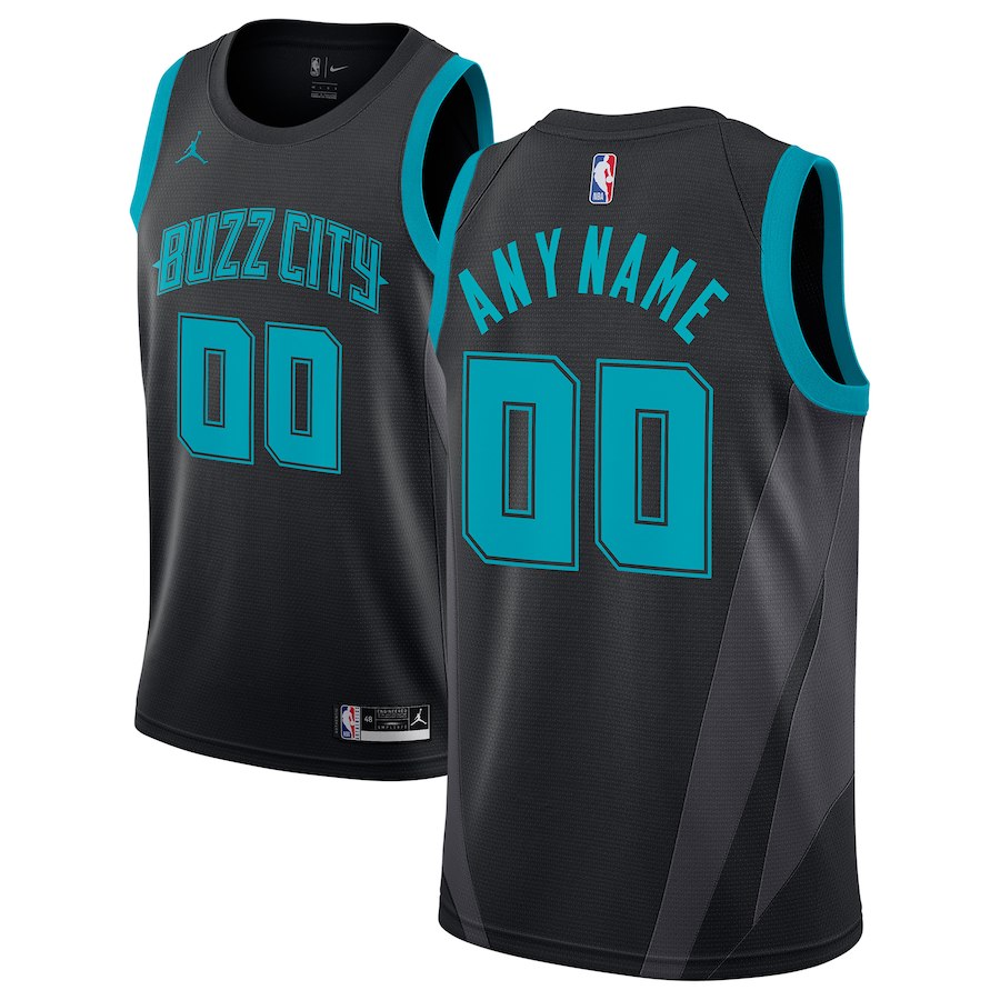 Custom, Charlotte Hornets 2018/19 - City Edition - Haga click en la imagen para cerrar